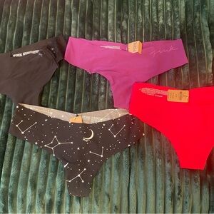Victoria’s Secret Pink Seamless Thongs